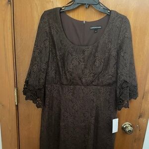 Brown NWT Chris McLaughlin dress